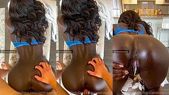 leaked onlyfans sextape video of Amira West’s tender fuck session