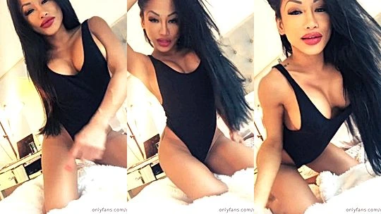 sexy big tits Filipino babe CJ Miles gets bored and wants your magic dick to herself