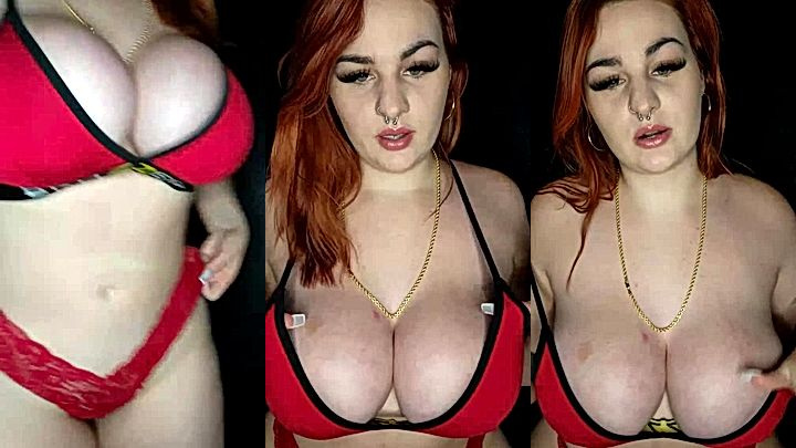 this boobs were made to be stared at, onlyfans girl Abigaiil Morris boobs tease
