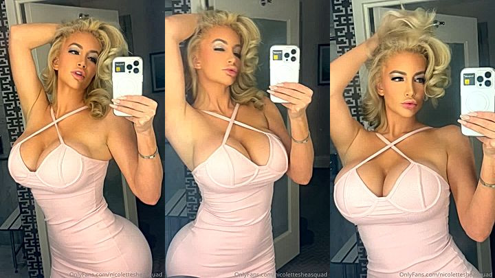 sexy milf Nicolette Shea looking freaky and sexy in her new dress onlyfans