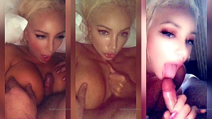 nasty sexy bad girl  Nicolette Shea sucked huge cock hard till she can’t feel her throat hurt