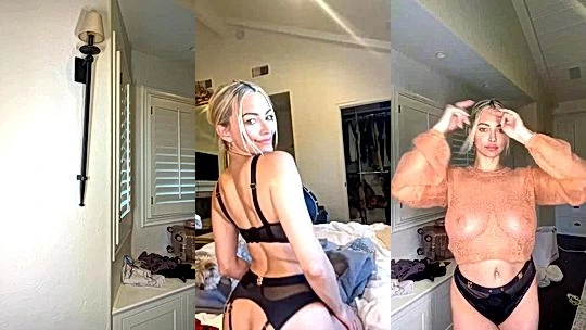 big tits babe Lindsey Pelas compilation you wont last onlyfans leak video