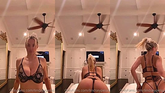 naughty model Lindsey Pelas braless and flirting just for you leaked onlyfans video