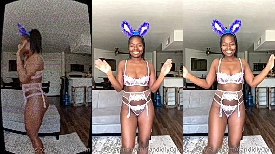 big tits ebony slut Candidlycam wore her new bikini onlyfans leak