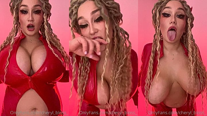 wild girl Cheryl Blossom lets you watch her play with her big tits in tight dress leaked onlyfans video