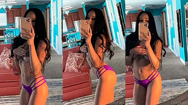 pretty girl Ariana Marie losing it alone onlyfans