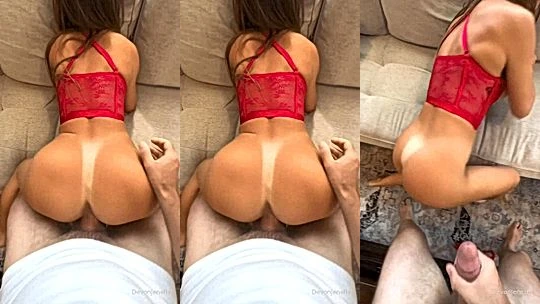 naughty wet odel Devon Jenelle wet pussy got strecthed by her neighbor, onlyfans leaked video