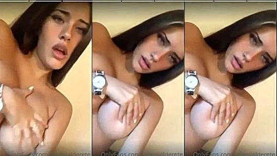 leaked onlyfans babe Ludmila Alderete nipple tease in close up till she moan soft leaked onlyfans video