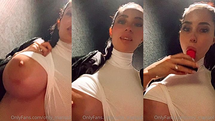 bratty girl Marisol Yotta flashes her big boobs on cam