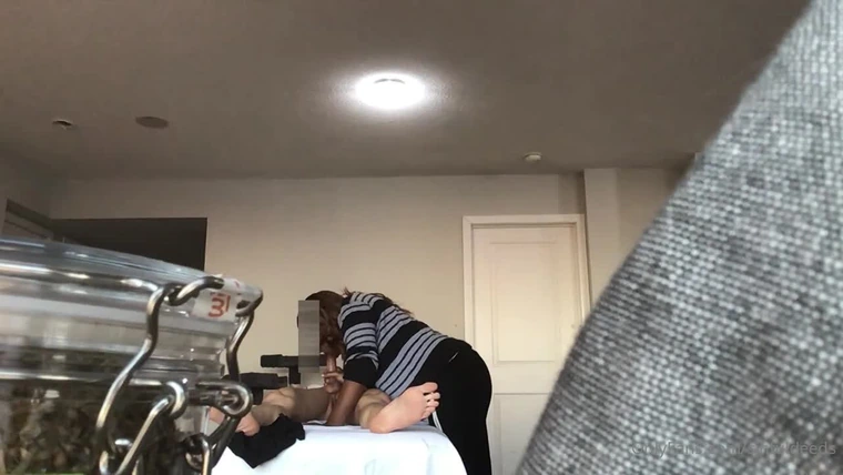 ginger head curvy slut Sinfuldeeds  loves giving blowjob to customer onlyfans leak