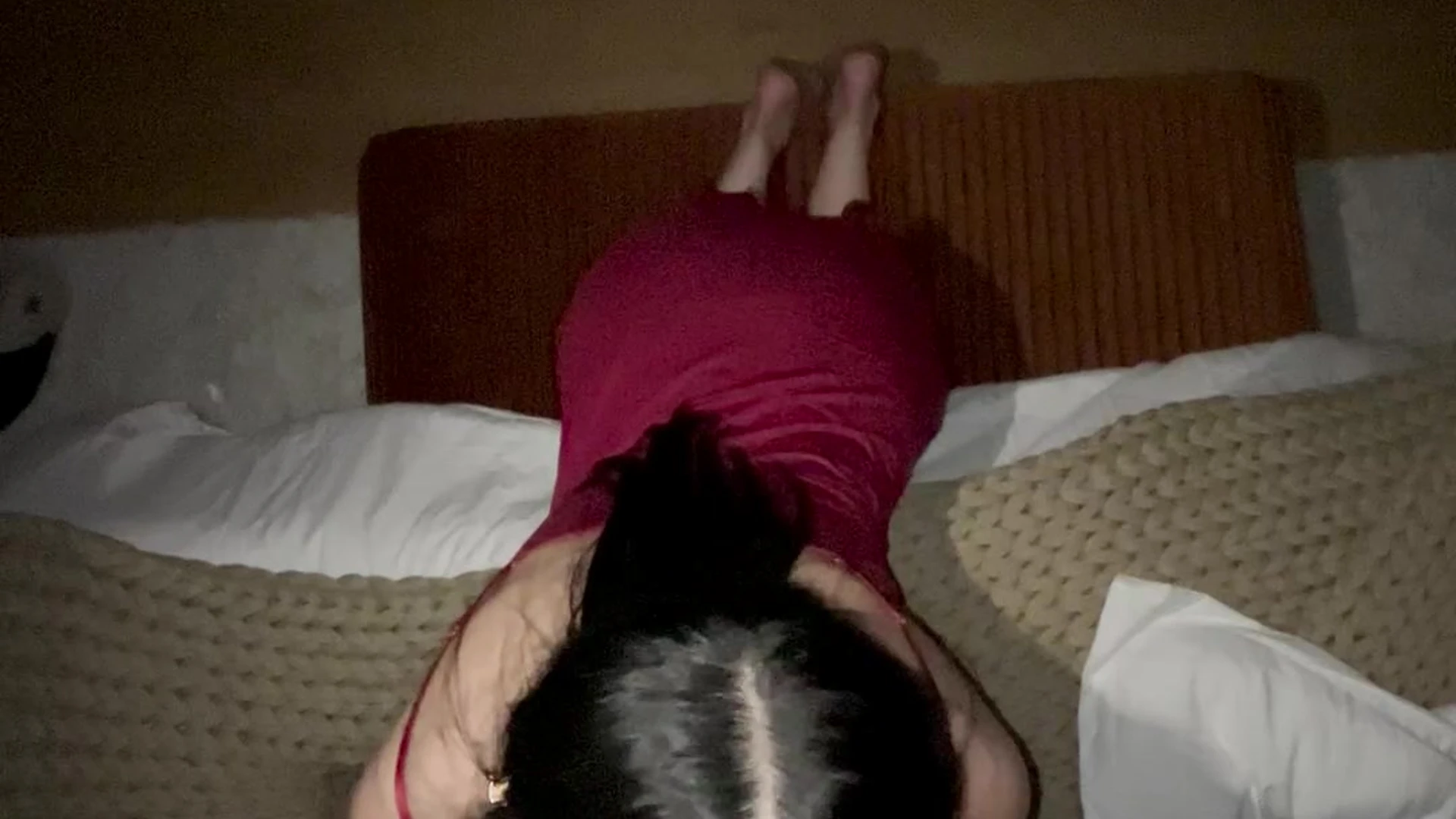 filthy slut That1iggirl’s messy blowjob with loud  slurps and sore jaw