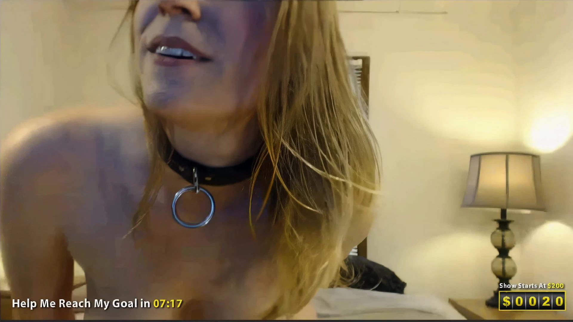 naughty onlyfans model Xev Bellringer shows her bug tits and shakes her big booty