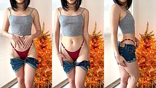 cute onlyfans naughty goddess  Funsizedasian takes of her lingerie and fondles her tits