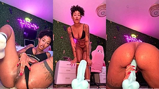 leaked onlyfans babe MissBNasty wet pussy takes every inch till she moan loud for more leaked onlyfans video