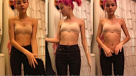 sexy onlyfans model Luvcoregf undress in the shower and shows her big ass