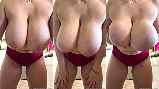 busty onlyfans model Codi vore shows her jiggles her big tits really hard
