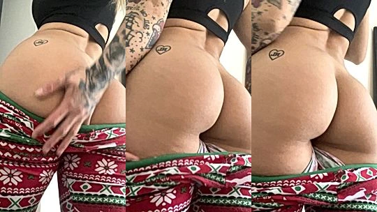 big ass Octavia May teases her juicy ass in tight shorts onlyfans leak video