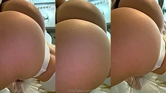 naughty girl Haleigh Cox brings the camera to her ass you could lick it leaked onlyfans video
