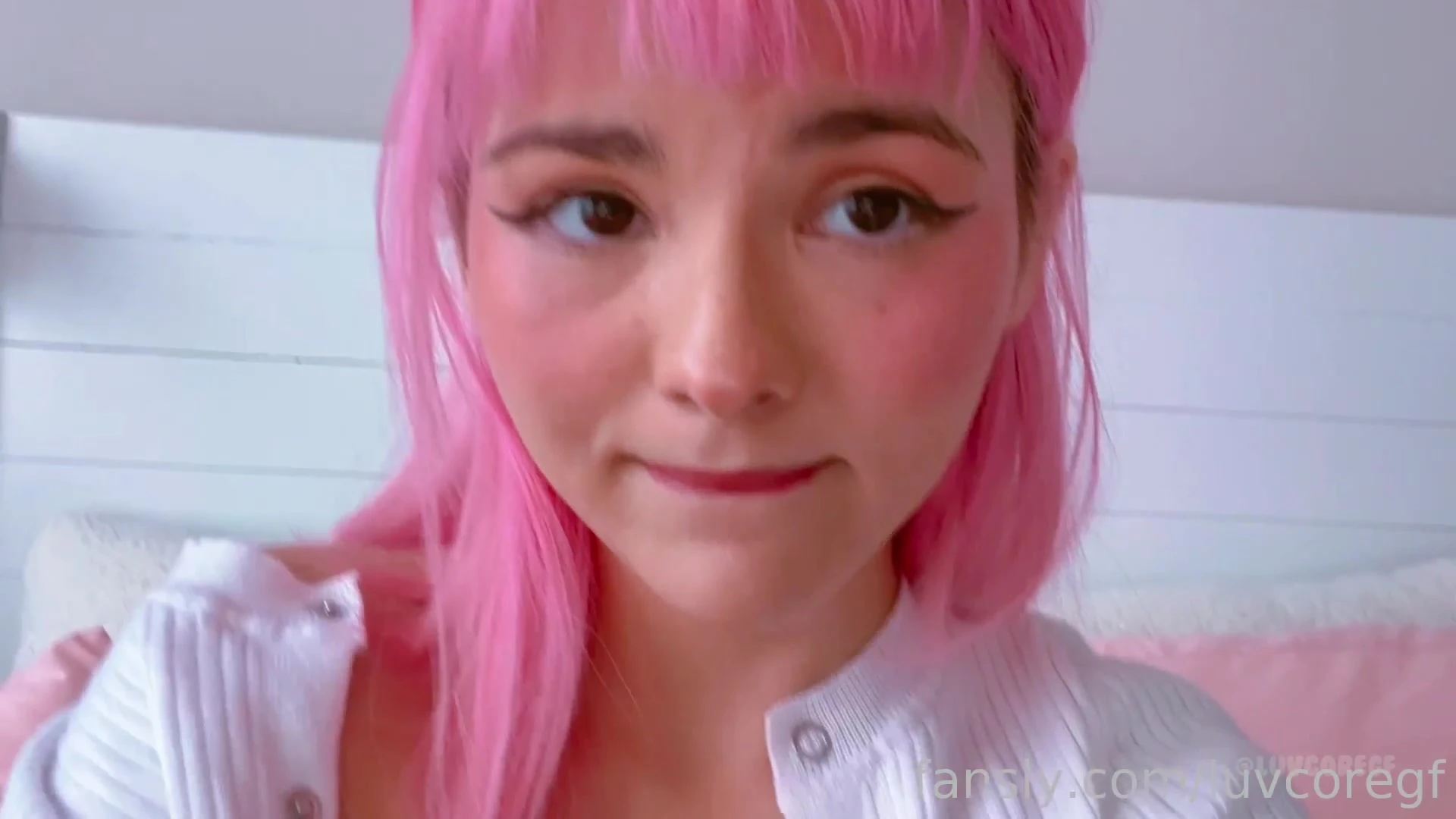 sexy asian onlyfans model Luvcoregf fingers her wet coohie really hard till she cums