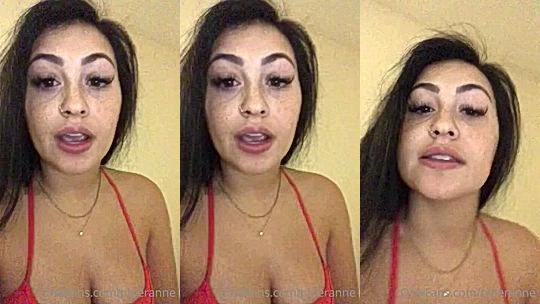 sexy onlyfans model Piperanne talks dirty to cams and shows her big tits in lingerie