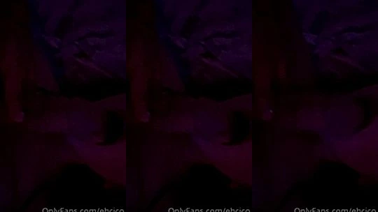 Ehcico licking tip of penis in the dark clip